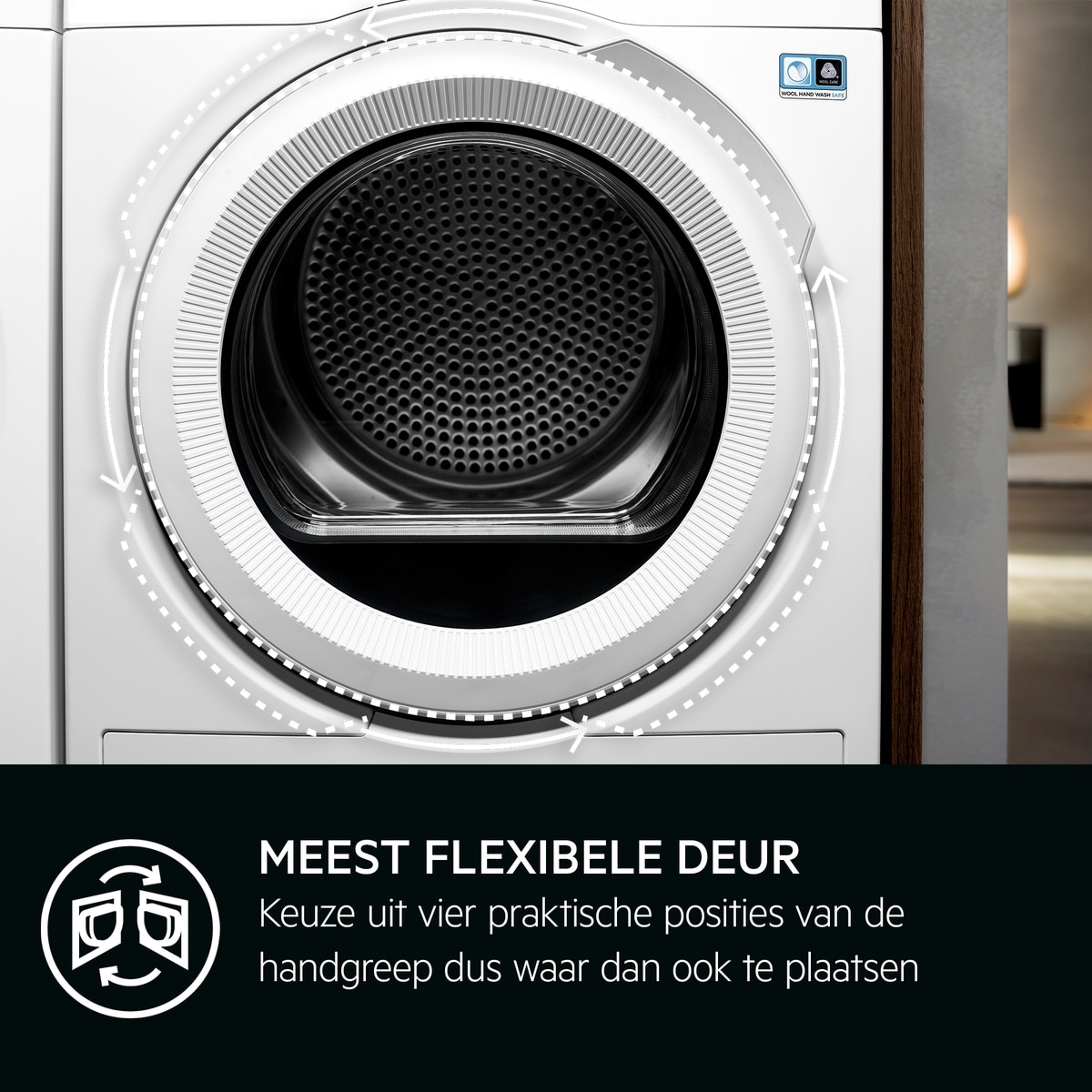 AEG TR86TRIER 8000 Serie AbsoluteCare - Warmtepompdroger