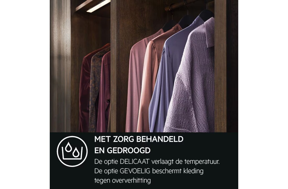 AEG TR86TRIER 8000 Serie AbsoluteCare - Warmtepompdroger