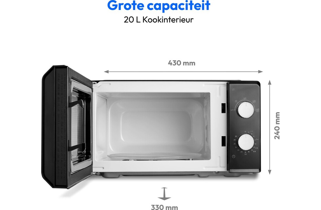 Medion MD 11475 Zwart - Solo magnetron
