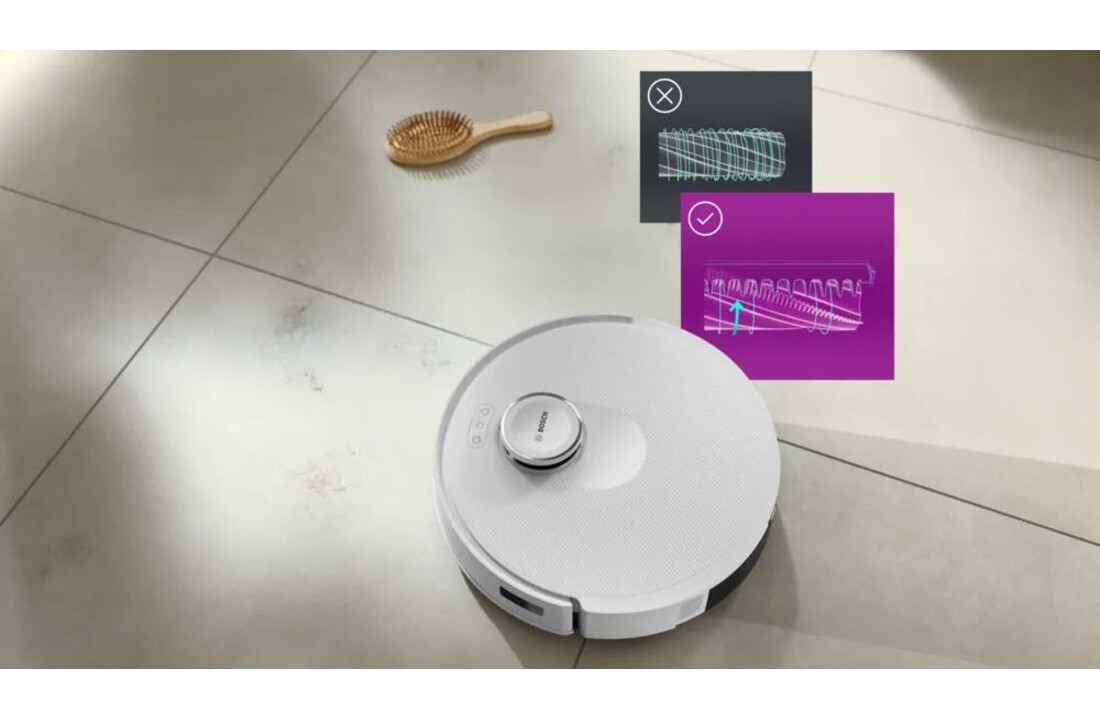 Bosch Spotless Advanced + BCRD2W - Robotstofzuiger