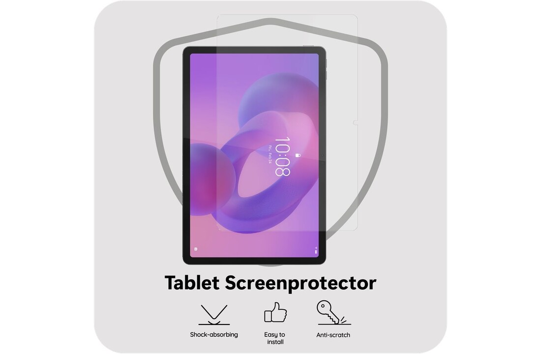 Just in Case Lenovo Idea Tab Tempered Glass - Screenprotector