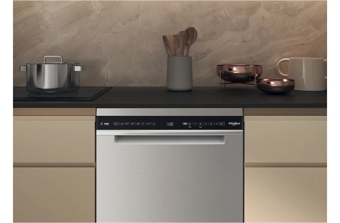 Whirlpool W7F HS41 X - Vrijstaande vaatwasser