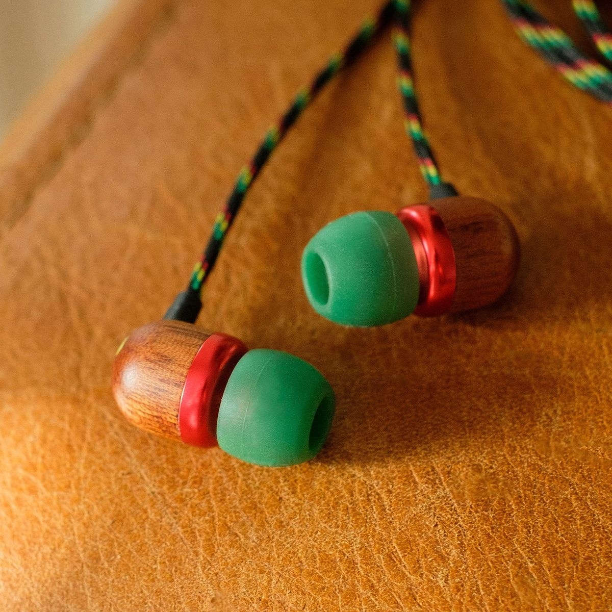 House of Marley Smile Jamaica USB-C Rasta - Oordopjes