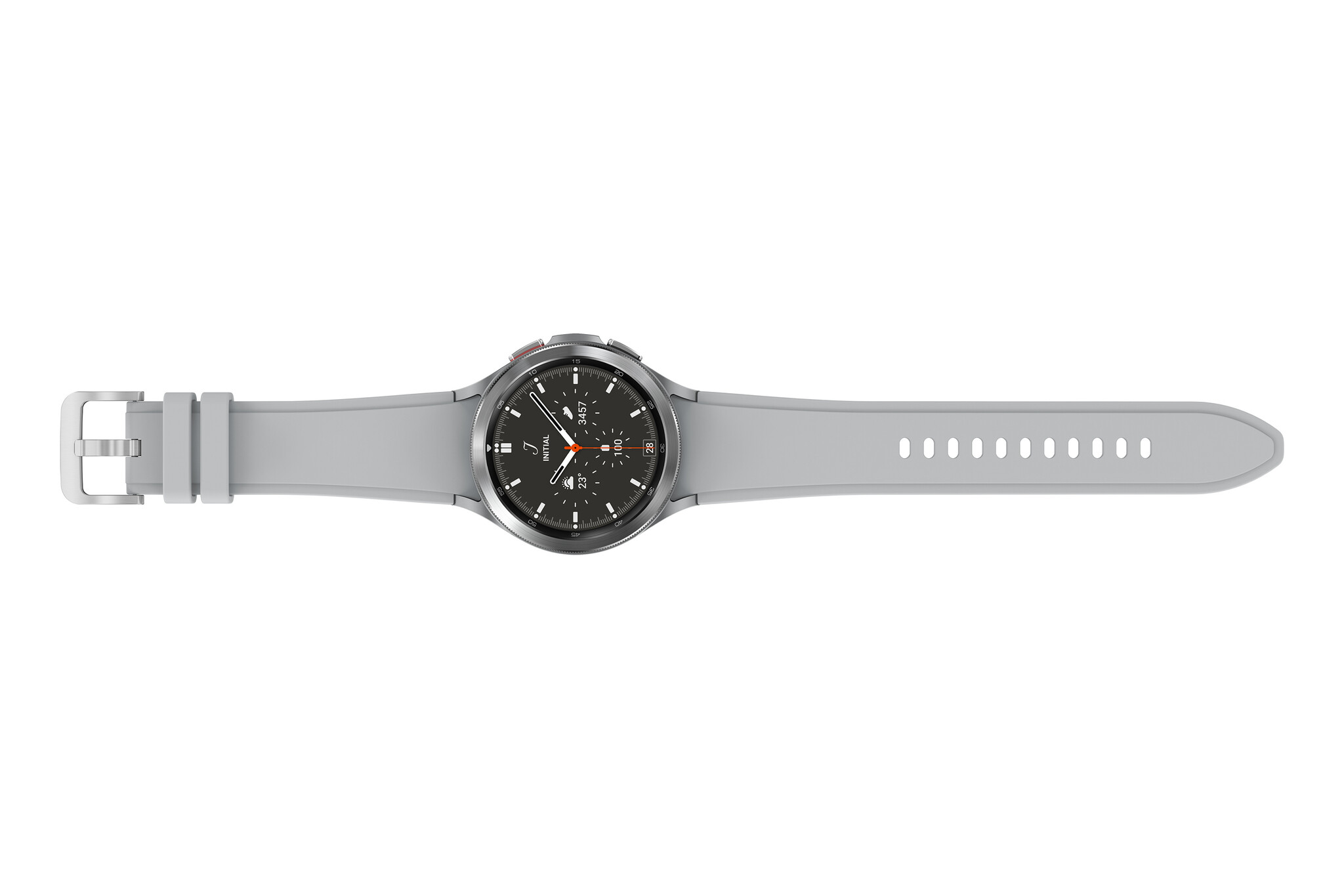 Samsung Galaxy Watch4 Classic 46mm Zilver - Smartwatch