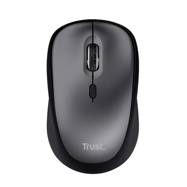 Trust Yvi+ Zwart - Muis