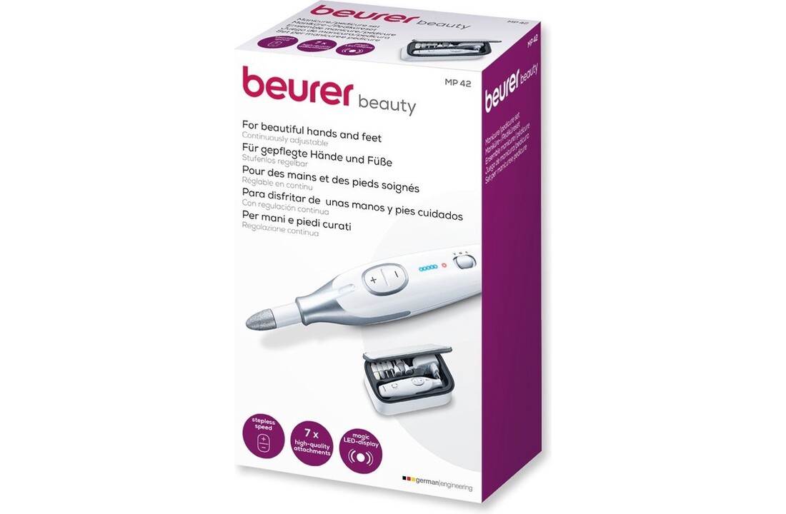 Beurer MP 42 Manicure-/ pedicureset - Manicure/ pedicure set