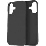 Just in Case iPhone 16 Zero Soft TPU Case Zwart - Telefoonhoesje