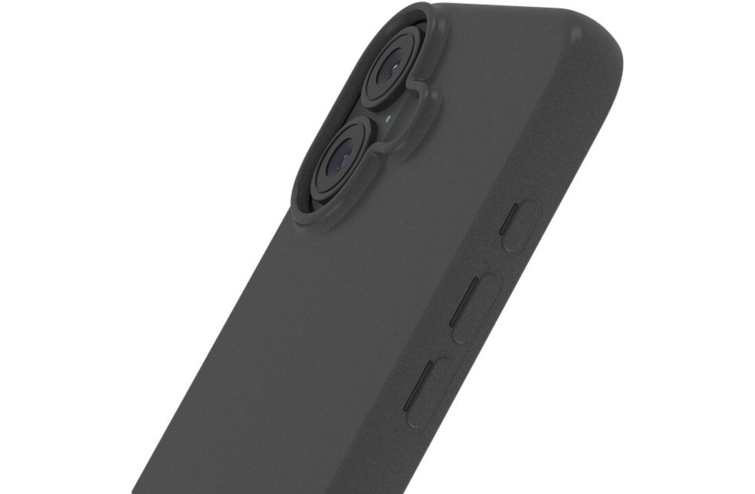 Just in Case iPhone 16 Zero Soft TPU Case Zwart - Telefoonhoesje