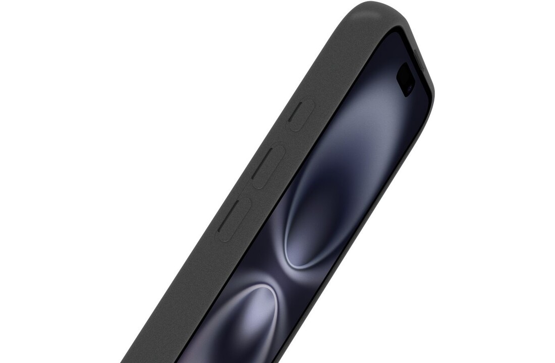 Just in Case iPhone 16 Zero Soft TPU Case Zwart - Telefoonhoesje