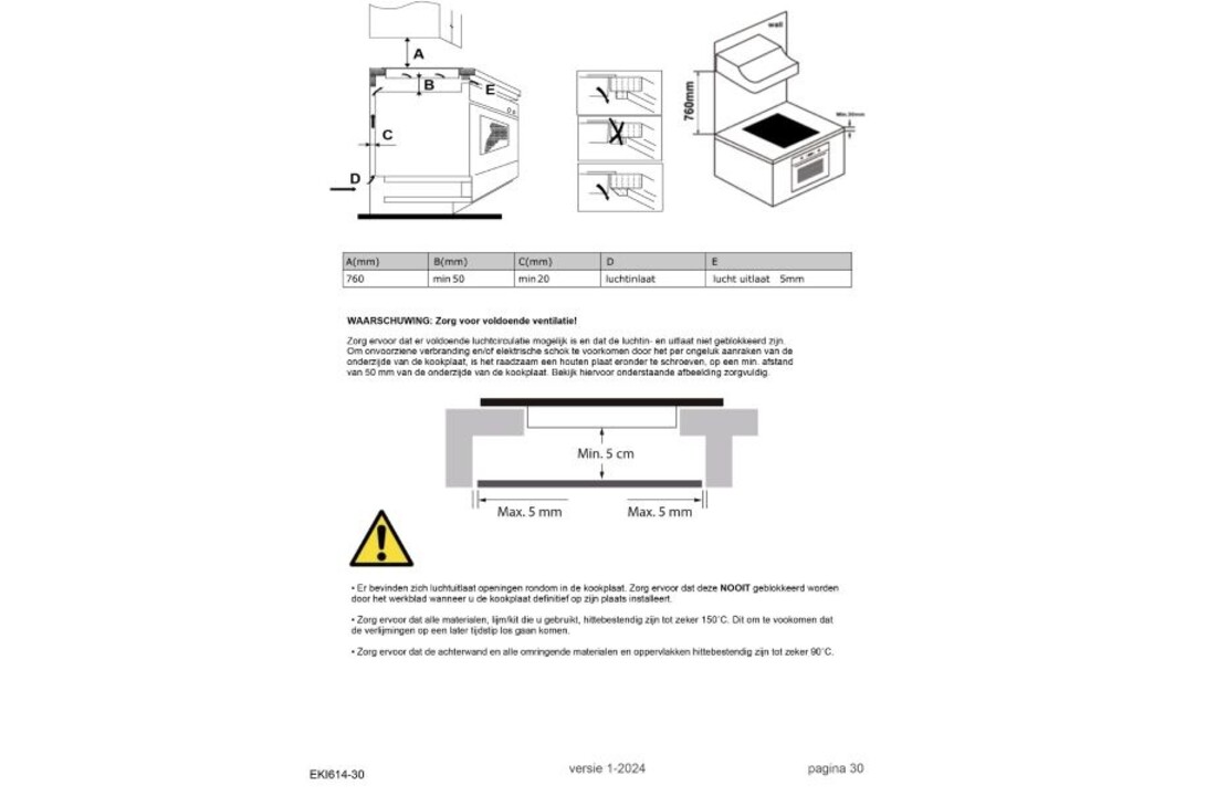 Exquisit EKI 614-30 - Inductiekookplaat