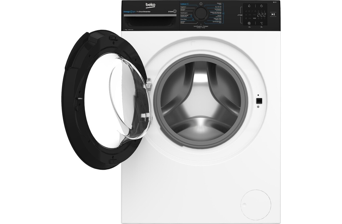 Beko BM3WFU3741B EnergySpin - Wasmachine