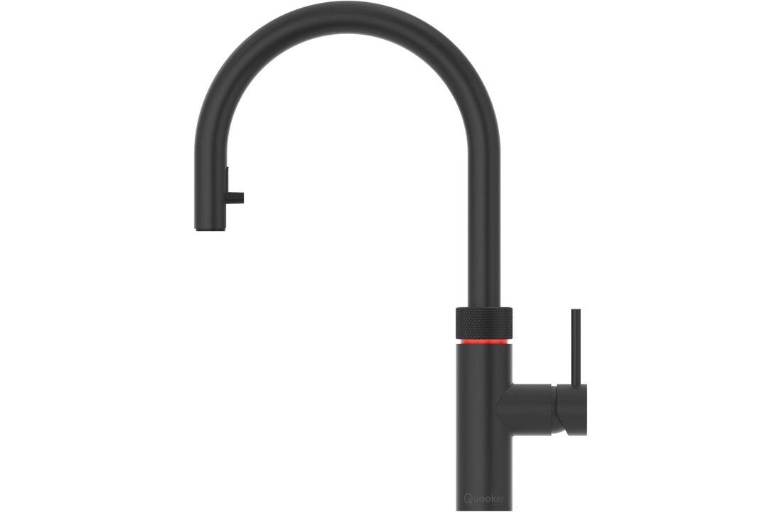 Quooker Flex Round Zwart - Kokendwaterkraan
