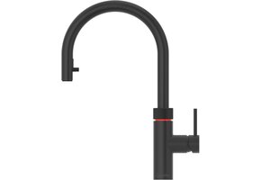 Quooker Flex Round Zwart - Kokendwaterkraan