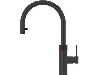 Quooker Flex Round Zwart - Kokendwaterkraan
