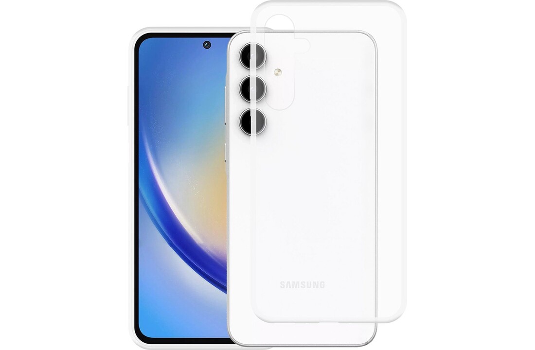 Just in Case Samsung Galaxy A35 Soft Clear TPU Case - Telefoonhoesje