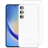 Just in Case Samsung Galaxy A35 Soft Clear TPU Case - Telefoonhoesje