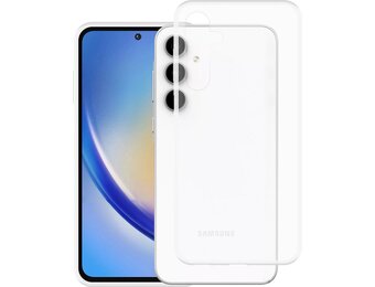 Just in Case Samsung Galaxy A35 Soft Clear TPU Case - Telefoonhoesje
