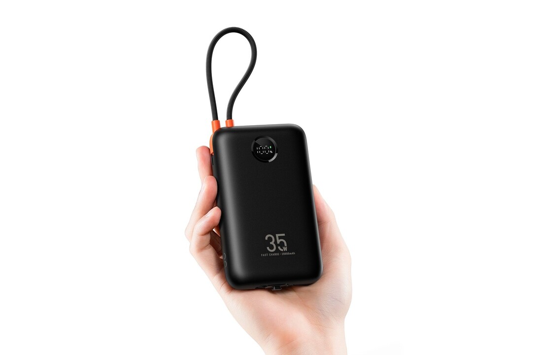 Veger K2 W2068 20.000 mAh Powerbank Zwart - Powerbank