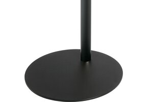 Cavus voet 37cm Rond Zwart staal