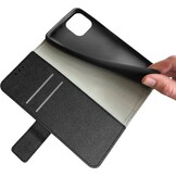 Just in Case Wallet Classic voor iPhone 14 Zwart - Telefoonhoesje