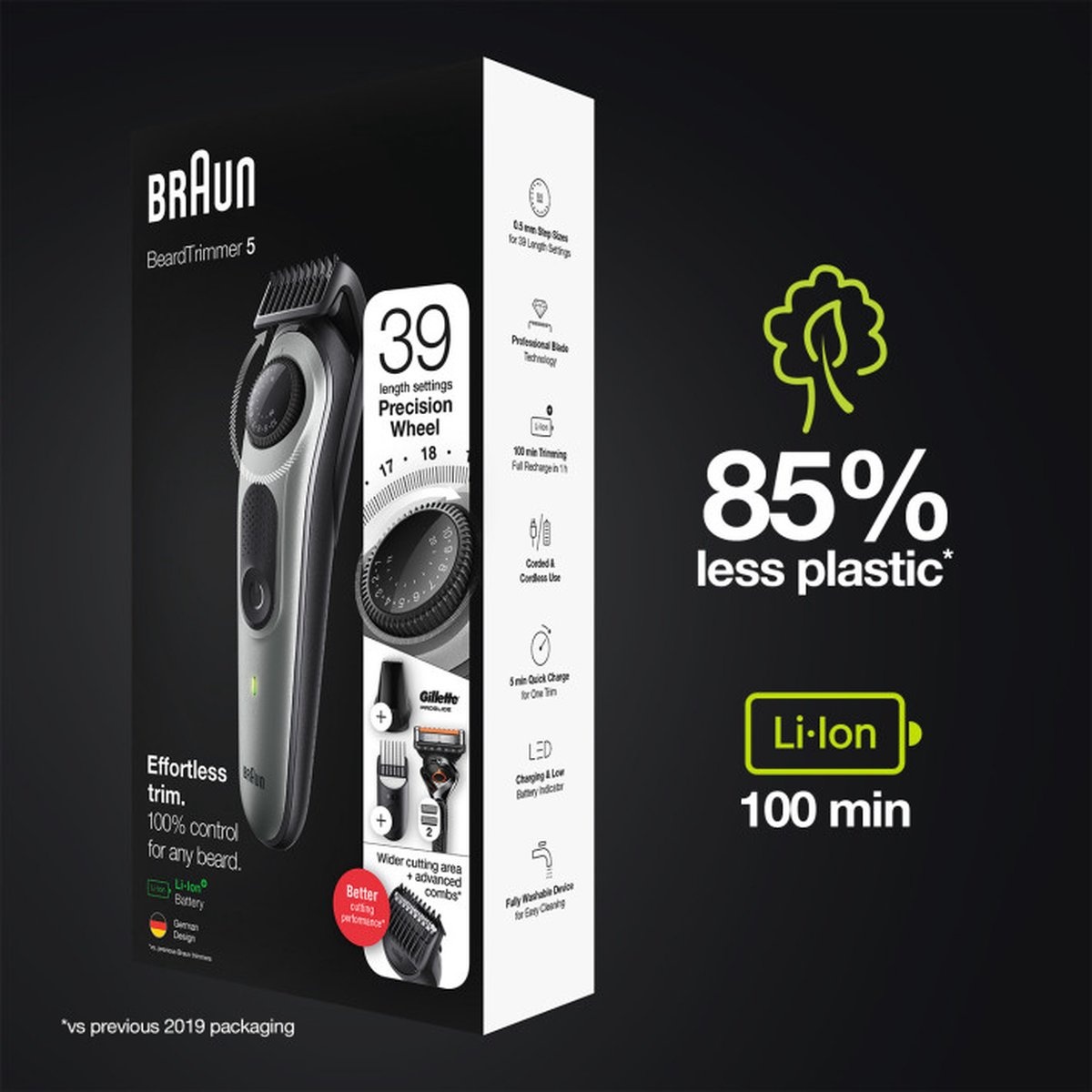Braun BT5360 - Baardtrimmer