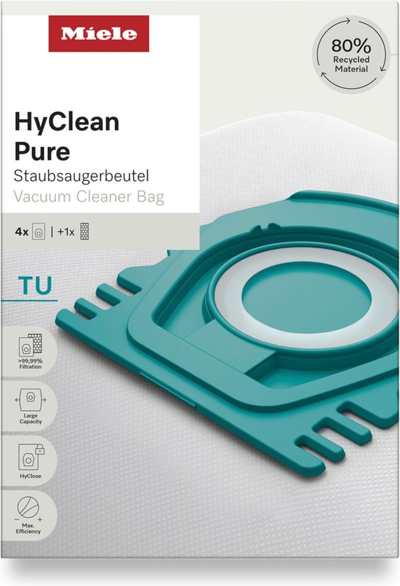 Miele HyClean Pure TU Stofzuigerzak - Stofzuigerzakken