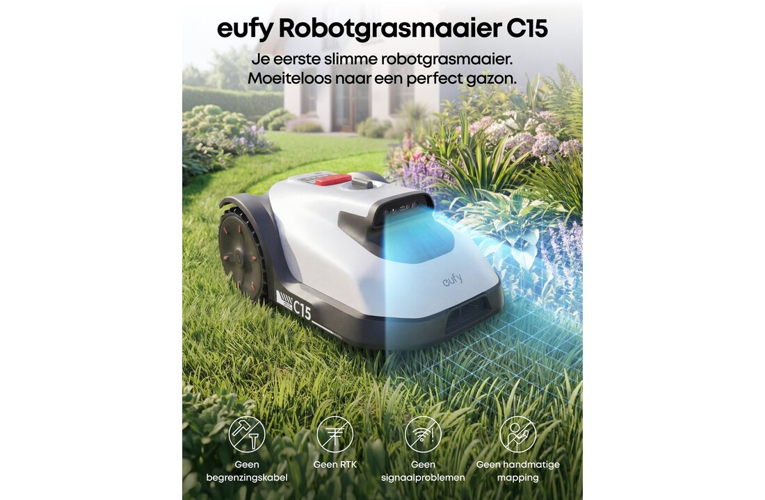 Eufy C15 - Robotgrasmaaier