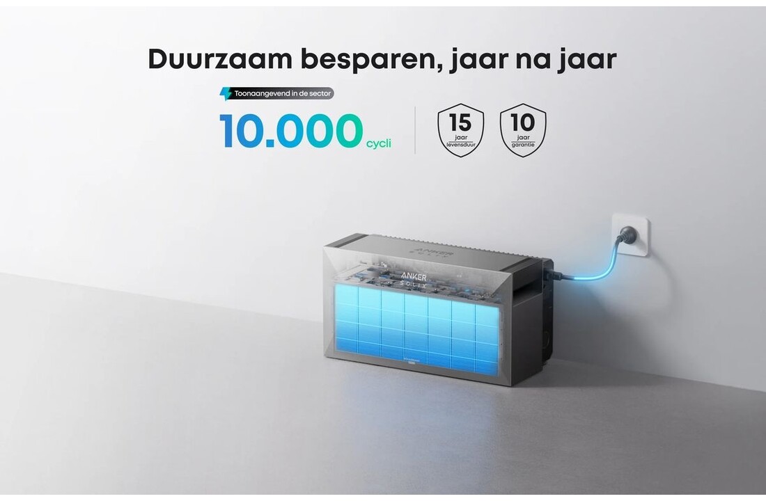 Anker SOLIX Solarbank Max AC - Thuisbatterij
