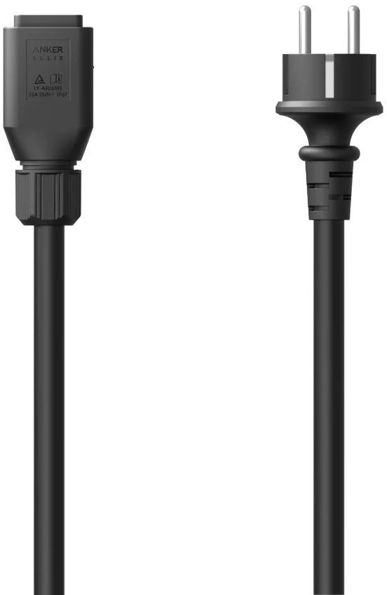 Anker SOLIX AC-kabel met Schuko-stekker (15 meter)