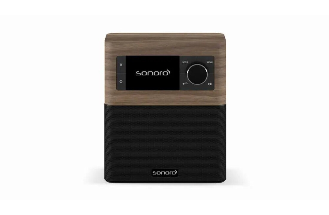 Sonoro STREAM (2025) Walnoot/Zwart - Radio