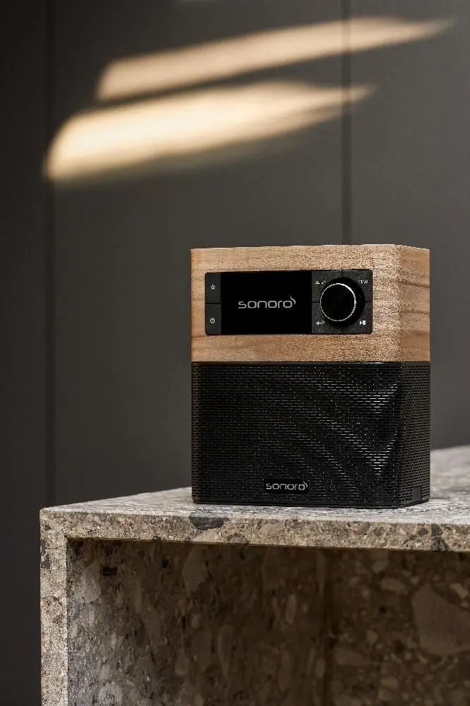 Sonoro STREAM (2025) Walnoot/Zwart - Radio