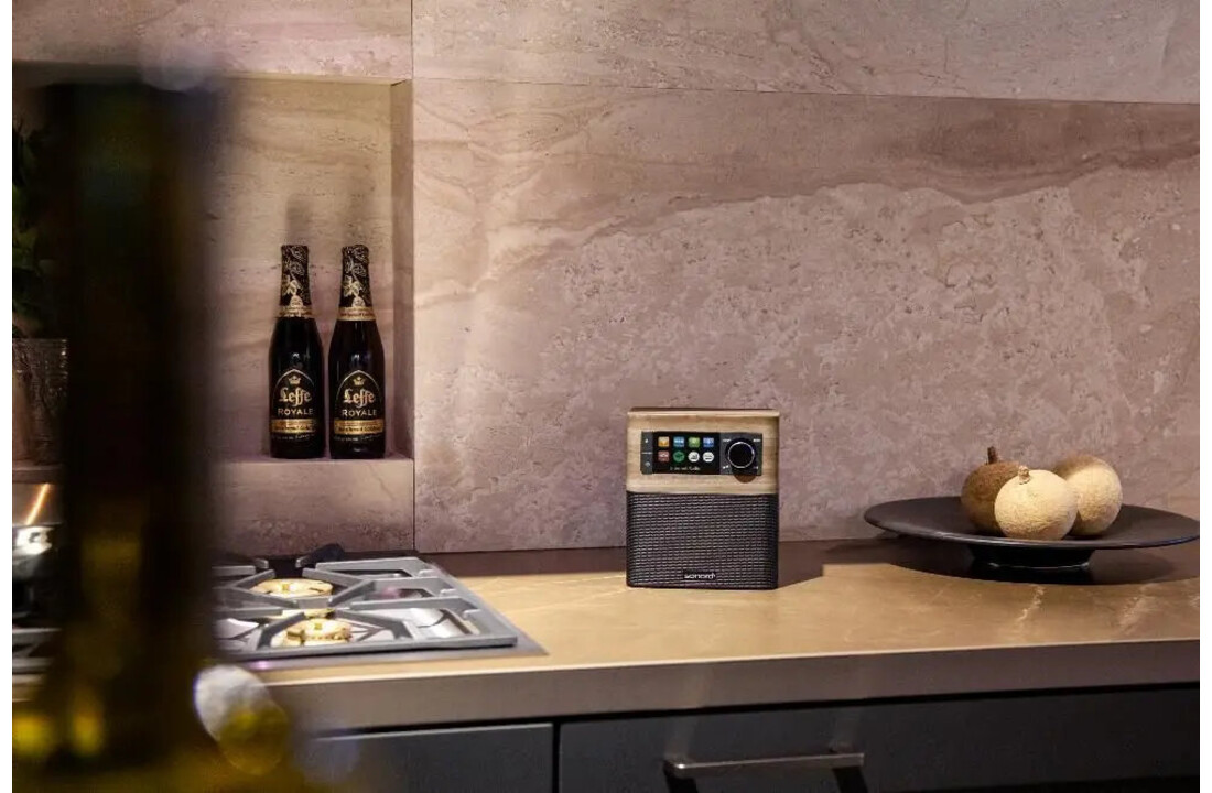 Sonoro STREAM (2025) Walnoot/Zwart - Radio