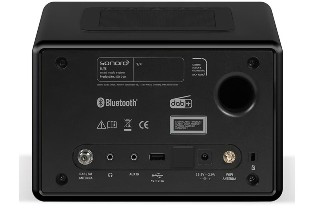 Sonoro ELITE (2025) Mat zwart - Radio