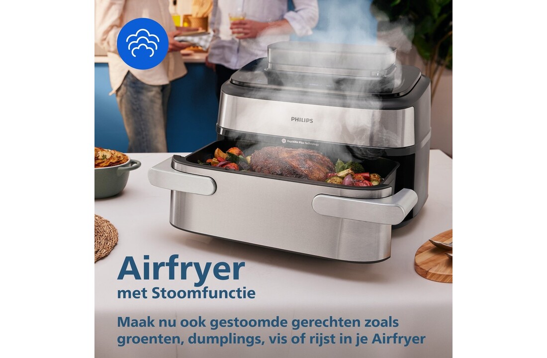 Philips Series 5000 Dual Basket NA565/02 - Airfryer
