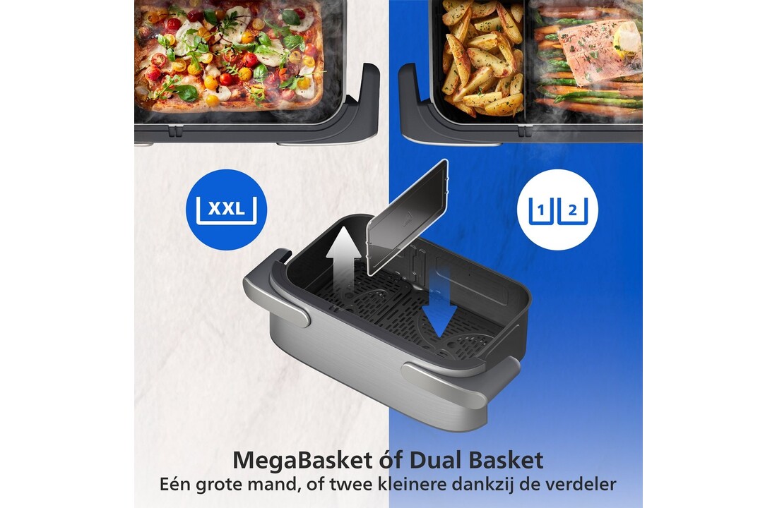 Philips Series 5000 Dual Basket NA565/02 - Airfryer