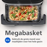 Philips Series 5000 Dual Basket NA565/02 - Airfryer