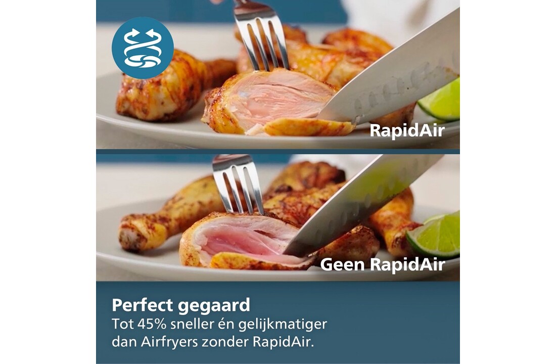 Philips Series 5000 Dual Basket NA565/02 - Airfryer