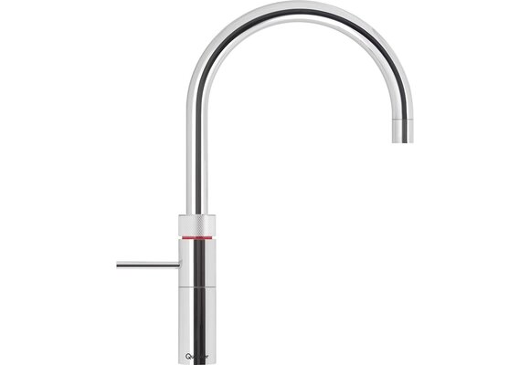 Quooker Fusion Round Chroom met COMBI+ reservoir - Kokendwaterkraan