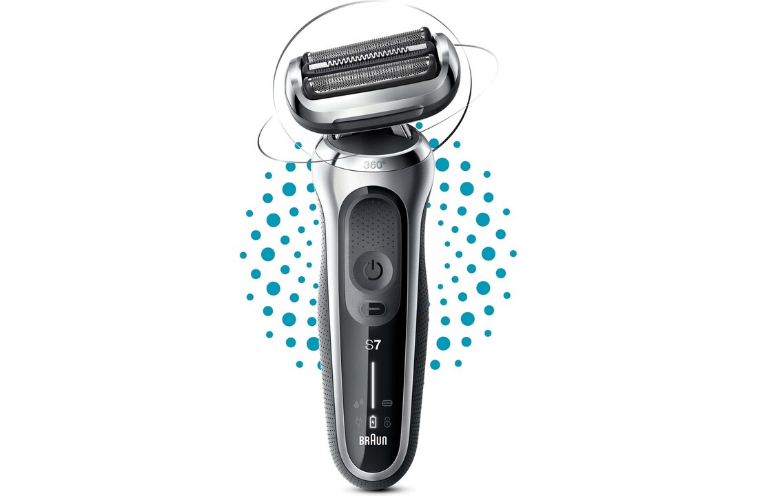 Braun Series 7 71-S1000s Wet & Dry Zilver - Scheerapparaat