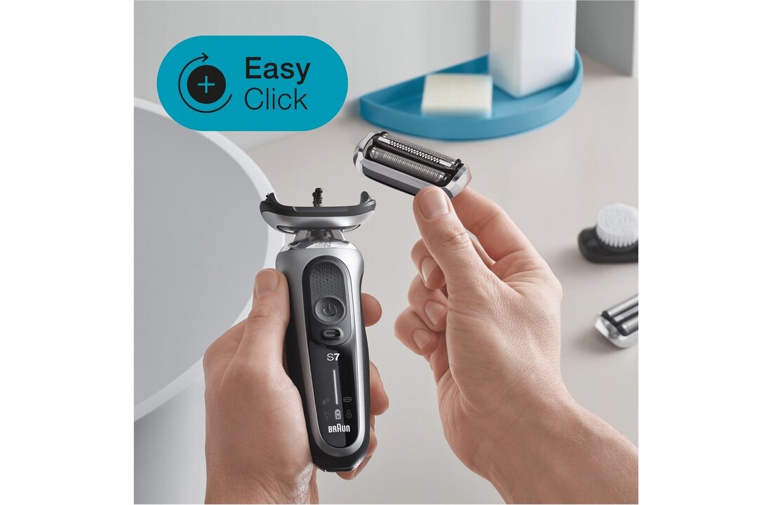 Braun Series 7 71-S1000s Wet & Dry Zilver - Scheerapparaat