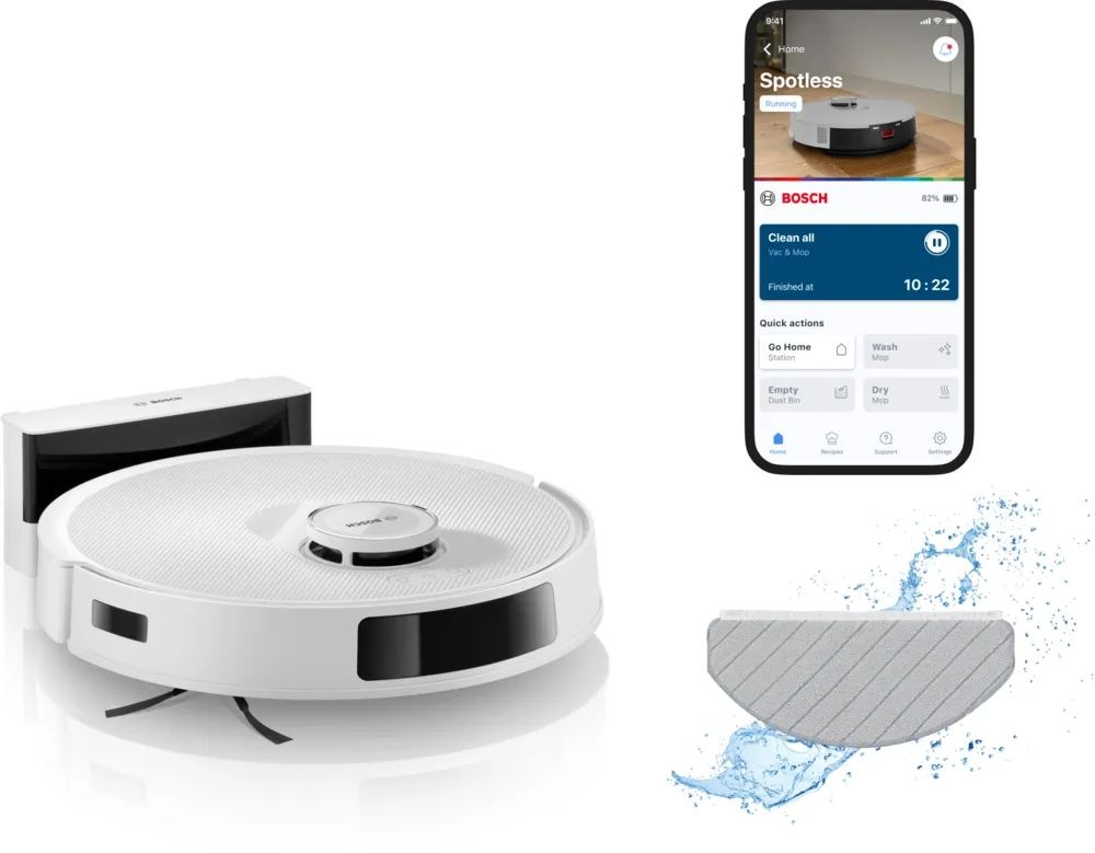 Bosch Spotless Advanced BCRC2W - Robotstofzuiger