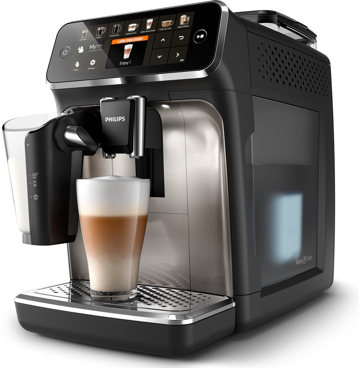 Philips LatteGo Series 5400 EP5447/90 Zwart - Koffiemachine