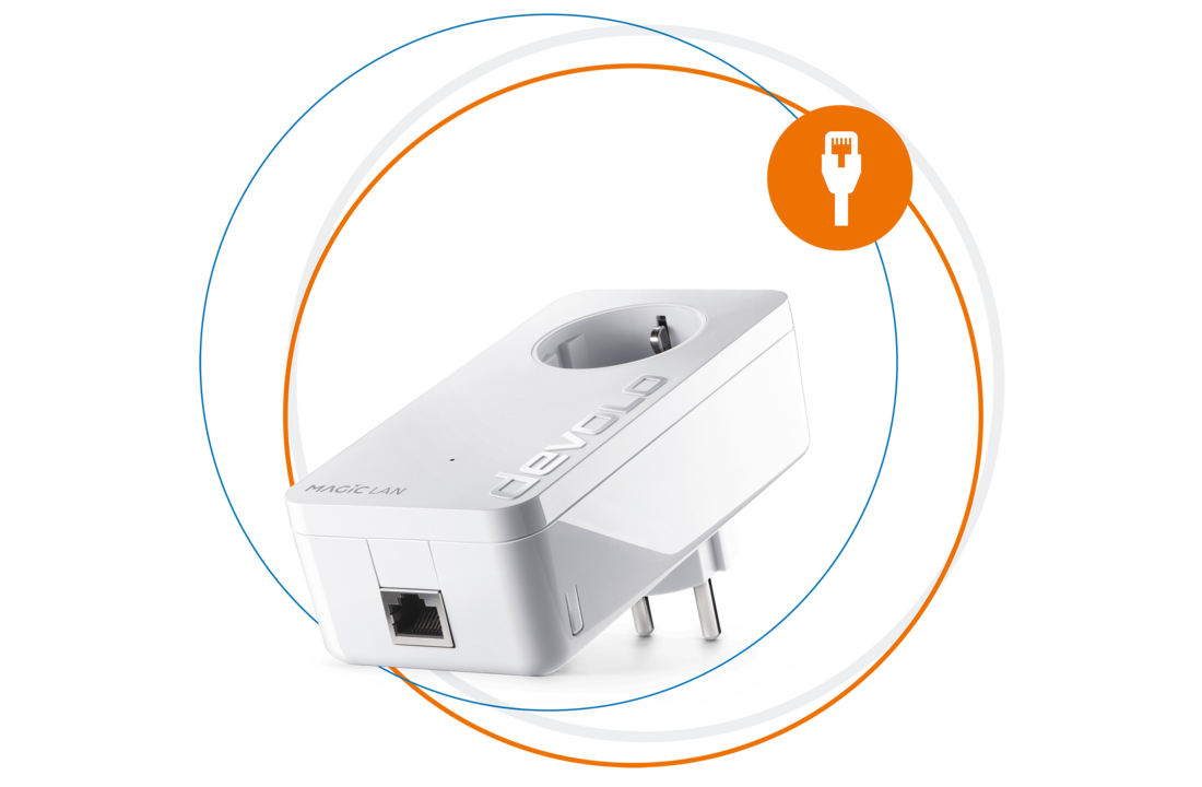 Devolo 8292 Magic 1 LAN Adapter (uitbreiding) - Netwerk switch