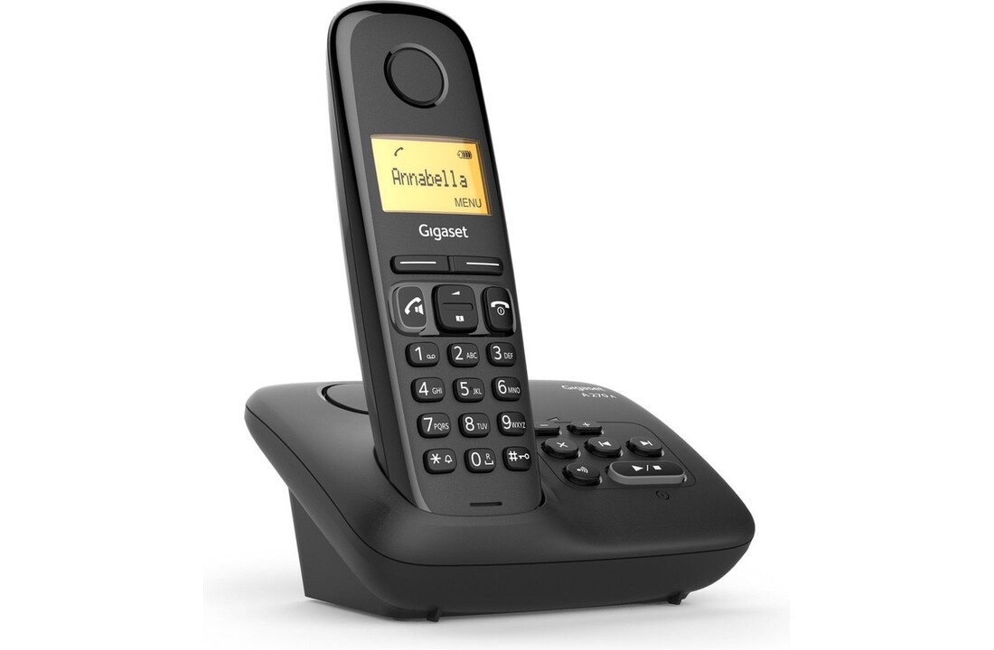 Gigaset A270A Quattro Zwart - Senioren telefoon