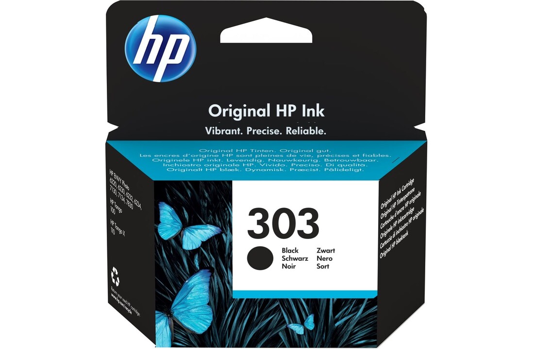 HP 303 (T6N02AE) Zwart - Inktcartridge