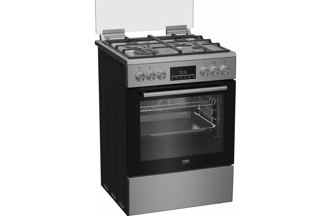 Beko FBE6133XSNL AeroPerfect - Gasfornuis