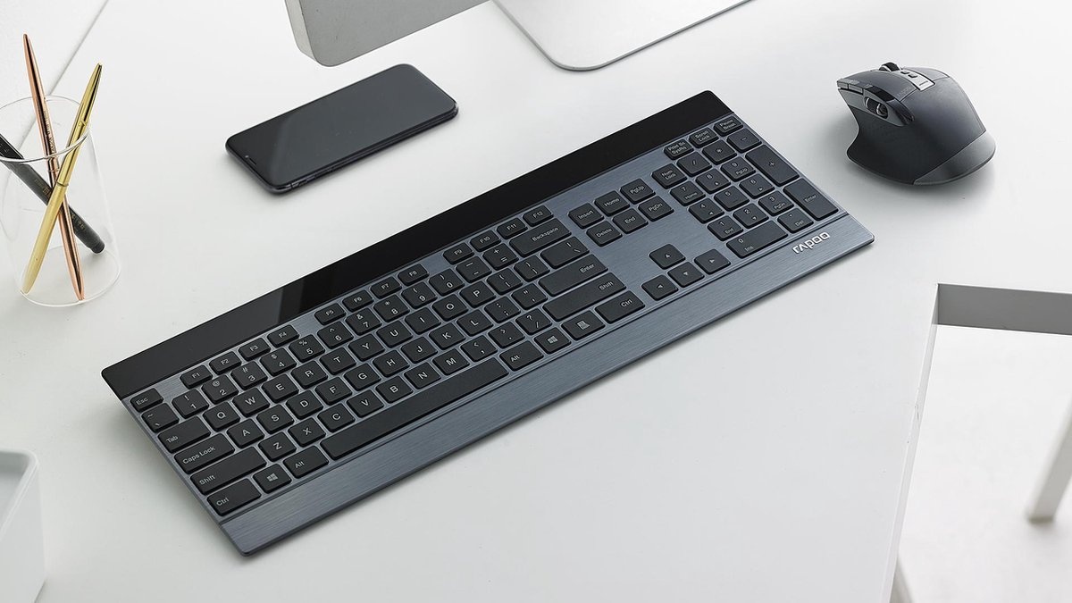 Rapoo 9900M - Toetsenbord + muis set