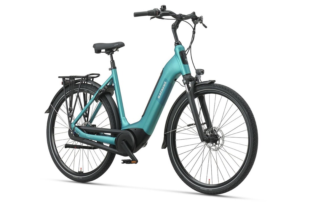 Batavus Altura PT 500Wh Dames 7 - Light Sea Green matt