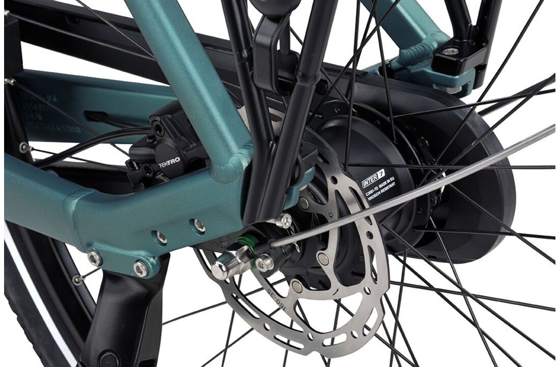Batavus Altura PT 500Wh Dames 7 - Light Sea Green matt