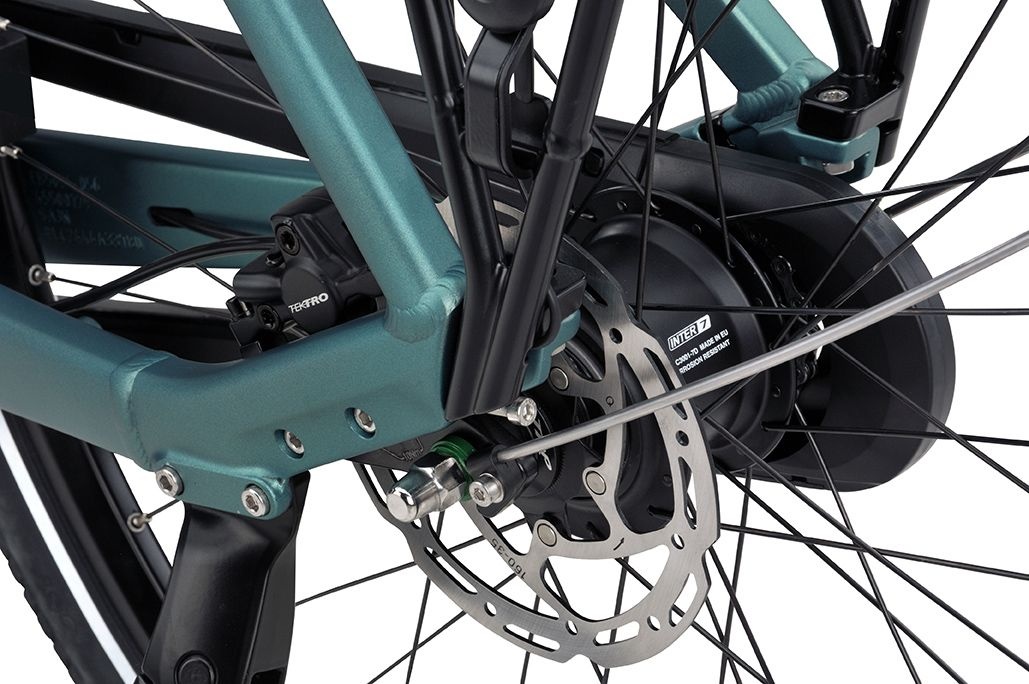 Batavus Altura PT 500Wh Dames 7 - Light Sea Green matt